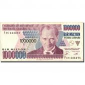 Turkey, 1,000,000 Lira, 1970, 1970, KM:213, AU(50-53)