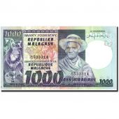 Madagascar, 1000 Francs = 200 Ariary, KM:65a, TTB+