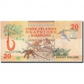 les Cook, 20 Dollars, Undated (1992), KM:9a, NEUF