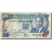 Kenya, 20 Shillings, 1985, 1985-07-01, KM:21d, TB