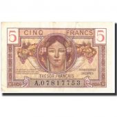 France, 5 Francs, 1947 French Treasury, 1947, KM:M6a, 1947, EF(40-45)