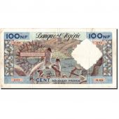 Algeria, 100 Nouveaux Francs, 1961, 1961-09-29, KM:121b, VF(20-25)