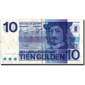 Netherlands, 10 Gulden, 1968, KM:91b, 1968-04-25, VF(20-25)