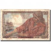 France, 20 Francs, 20 F 1942-1950 Pcheur, 1942, 1942-02-12, KM:100a, B