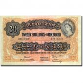 Billet, EAST AFRICA, 20 Shillings = 1 Pound, 1955, 1955-01-01, KM:35, TTB+