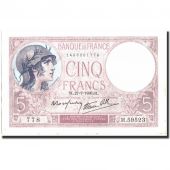France, 5 Francs, 5 F 1917-1940 Violet, 1939, 1939-07-27, KM:83, SUP