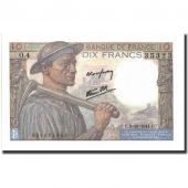 France, 10 Francs, 10 F 1941-1949 Mineur, 1941, 1941-10-09, KM:99b, SPL