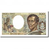 France, 200 Francs, 200 F 1981-1994 Montesquieu, 1981, KM:155a, 1981