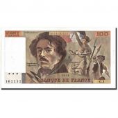 France, 100 Francs, 100 F 1978-1995 Delacroix, 1978, KM:154a, 1978