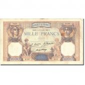 France, 1000 Francs, 1 000 F 1927-1940 Crs et Mercure, 1928, KM:79a
