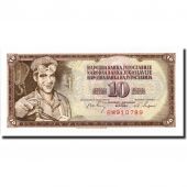 Billet, Yougoslavie, 10 Dinara, 1968, 1968-05-01, KM:82a, NEUF