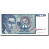 Banknote, Yugoslavia, 500 Dinara, 1990, 1990-03-01, KM:106, AU(50-53)