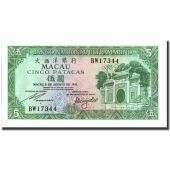 Banknote, Macau, 5 Patacas, 1981, 1981-08-08, KM:58c, UNC(63)