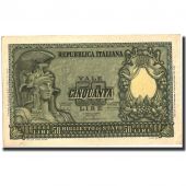 Billet, Italie, 50 Lire, 1951, 1951-12-31, KM:91a, SUP