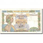 France, 500 Francs, 500 F 1940-1944 La Paix, 1940, 1940-05-16, VF(20-25)