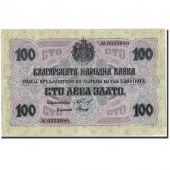 Banknote, Bulgaria, 100 Leva Zlato, 1916, 1916, KM:20a, AU(50-53)