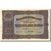 Banknote, Bulgaria, 50 Leva Zlatni, 1917, 1917, KM:24b, AU(50-53)