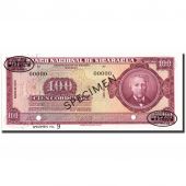 Banknote, Nicaragua, 100 Cordobas, 1957, 1957, Specimen, KM:104s, UNC(65-70)