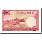 Billet, Jersey, 5 Pounds, 1963, 1963, Specimen TDLR, KM:9s2, NEUF