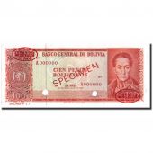 Banknote, Bolivia, 100 Pesos Bolivianos, 1962 (1983), Specimen TDLR, KM:164s
