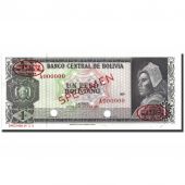 Banknote, Bolivia, 1 Peso Boliviano, 1962, 1962-07-13, Specimen TDLR, KM:152s