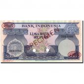 Billet, Indonsie, 500 Rupiah, 1959, 1959, Specimen TDLR, KM:70s, NEUF