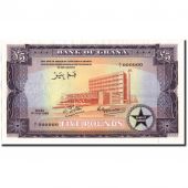Banknote, Ghana, 5 Pounds, 1958, 1958-07-01, Specimen, KM:3s2, UNC(65-70)