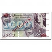 Billet, Suisse, 1000 Franken, Specimen TDLR, KM:52s, NEUF