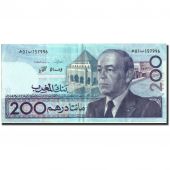 Banknote, Morocco, 200 Dirhams, 1987, 1987, KM:66a, AU(50-53)