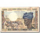 Banknote, Mali, 5000 Francs, Undated (1972-1984), KM:14e, EF(40-45)
