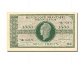 1000 Francs Type Anglais 1945 Marianne de Dulac