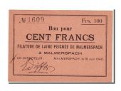 Malmerspach, 100 Francs, 1940