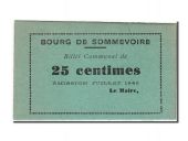 Sommevoire, 25 Centimes, 1940