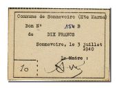 Sommevoire, 10 Francs, 1940