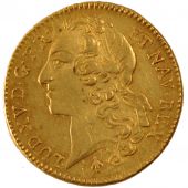 Louis XV, Double Louis d'or au bandeau