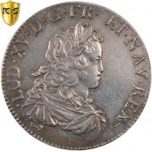 Louis XV, Ecu de France, 1723 W, PCGS AU55