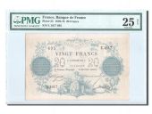 France, 20 Francs 1873, PMG VF 25, Pick 55