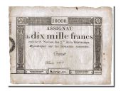 10 000 Francs Domaines Nationaux type, signed by Chaignet
