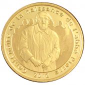 French Fifth Republic, 5 Euros gold Abb Pierre