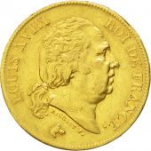 Louis XVIII, 40 gold Francs