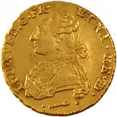 Louis XVI, Double Louis d'or de Barn au buste habill