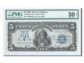 Etats-Unis, 5 Dollars Silver Certificates 1899, PMG VF 30, Pick 340