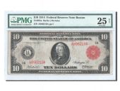 Etats-Unis, 10 Dollars Federal Reserve Note 1914, PMG VF 25