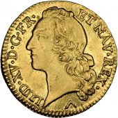 Louis XV, Louis d'or au bandeau