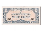 Indes Nerlandaises, 5 Cents, type Gouvernement Japonais