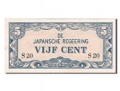 Netherlands Indies, 5 Cents, type Japanese Government