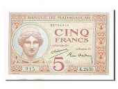 Madagascar, 5 Francs, type 1930