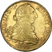 Mexico, Charles III, 8 Escudos