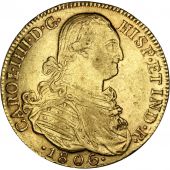 Colombia 8 Escudos Foreign Coins Münzen Colombia, Charles IV, 8 Escudos Golden