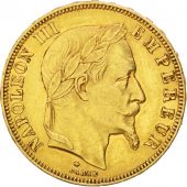 Second Empire, 50 Francs or Napoleon III laureate head